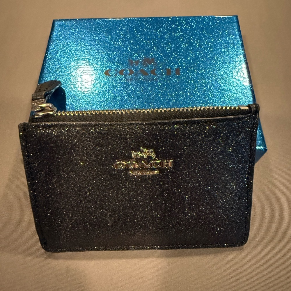 Coach Sparkle Card Holder